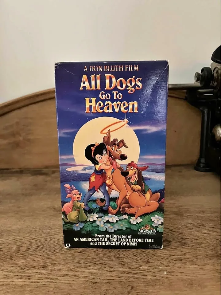 All Dogs go to Heaven VHS