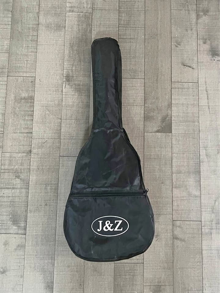 (Negotiable) J&Z Acoustic guitar with bag