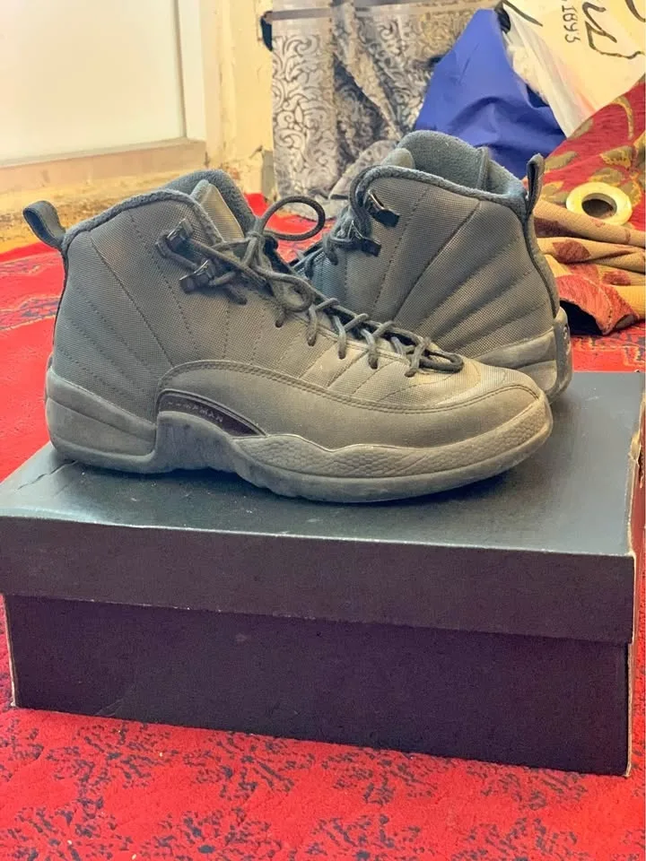 Jordan 12’s triple black Winter