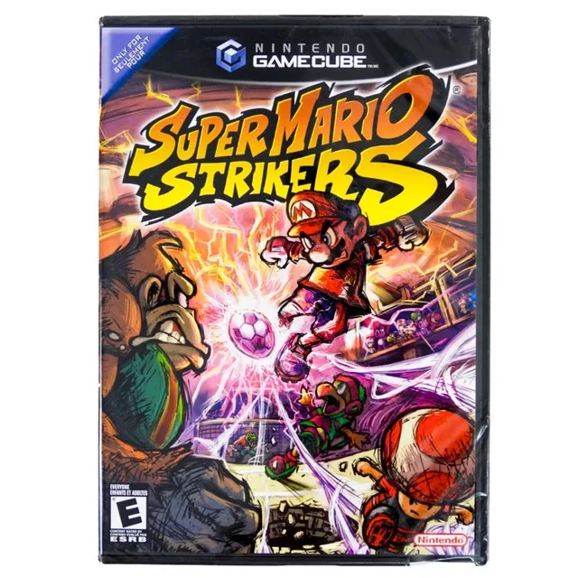 Gamecube Super Mario strikers!