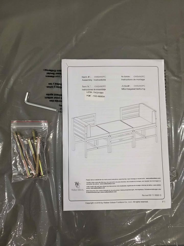 Red Barrel Studio Patio Sofa w/ Cushions & Ottoman - New - photo 4