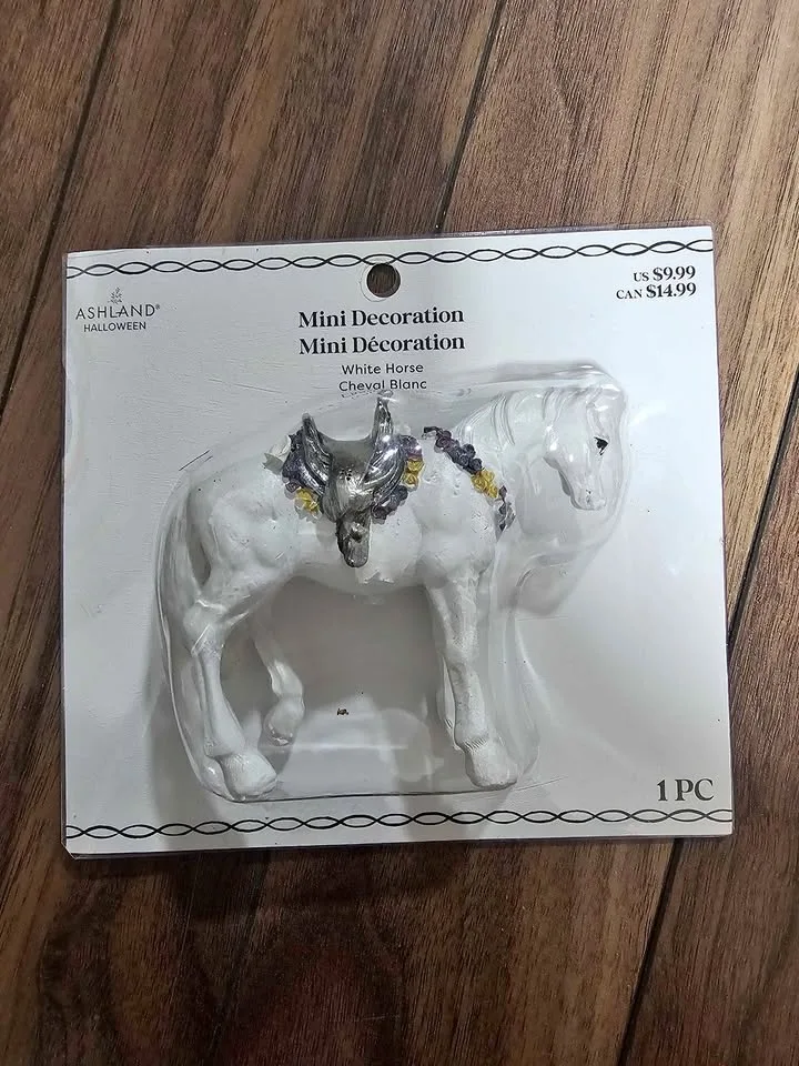 Christmas village Horse