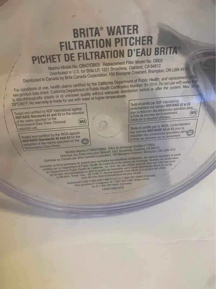 Brita Water Filtration Pitcher image indicator(3)
