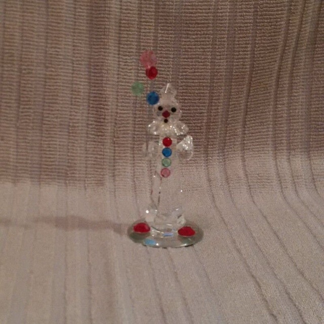 Crystal Clown with Balloons figurine - photo 2