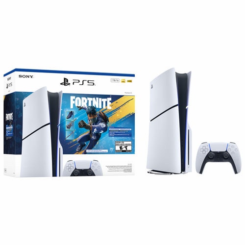 PlayStation 5 Slim Disc Version Console Fortnite Bundle - photo 2