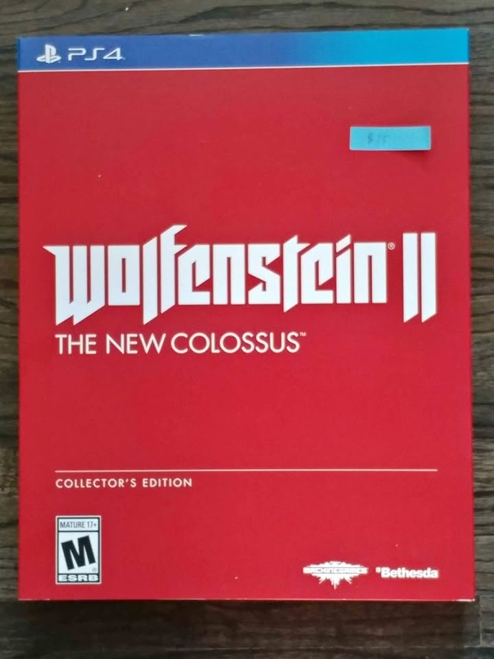 PS4 Wolfenstein II Collectors Edition