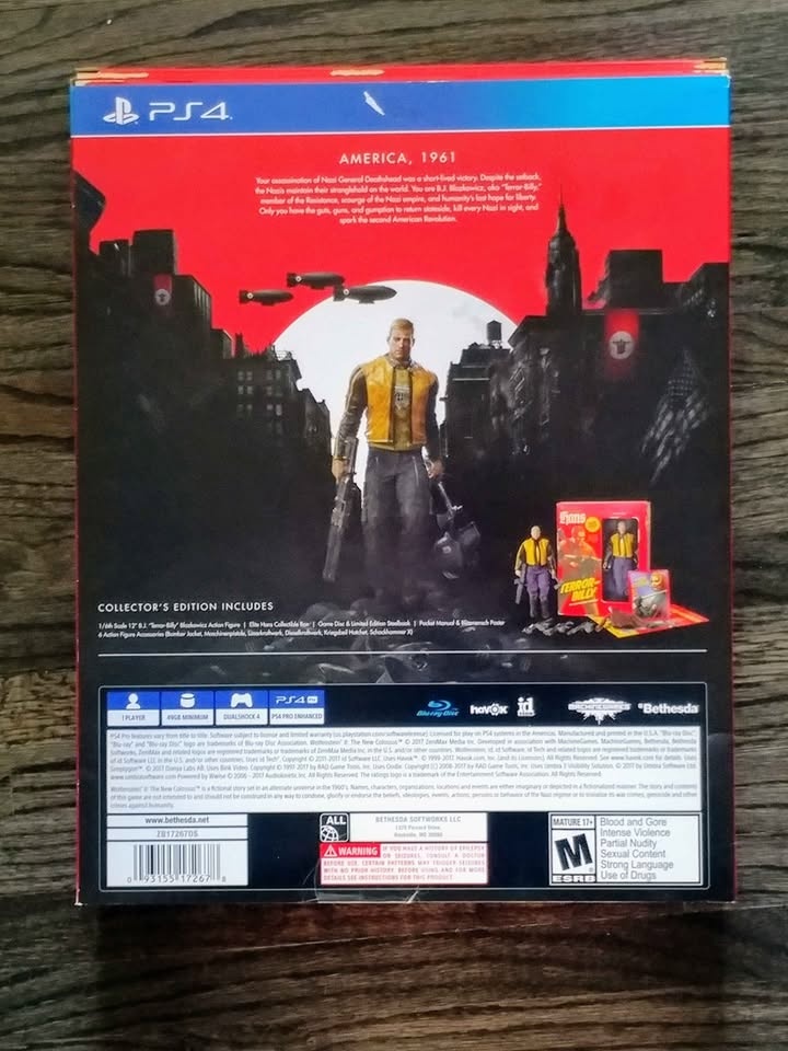 PS4 Wolfenstein II Collectors Edition - photo 2