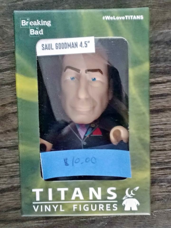 Breaking Bad Saul Goodman 4.5" Titans Vinyl Figure (x2)