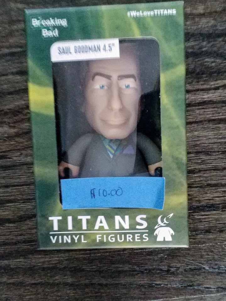 Breaking Bad Saul Goodman 4.5" Titans Vinyl Figure (x2) - photo 2