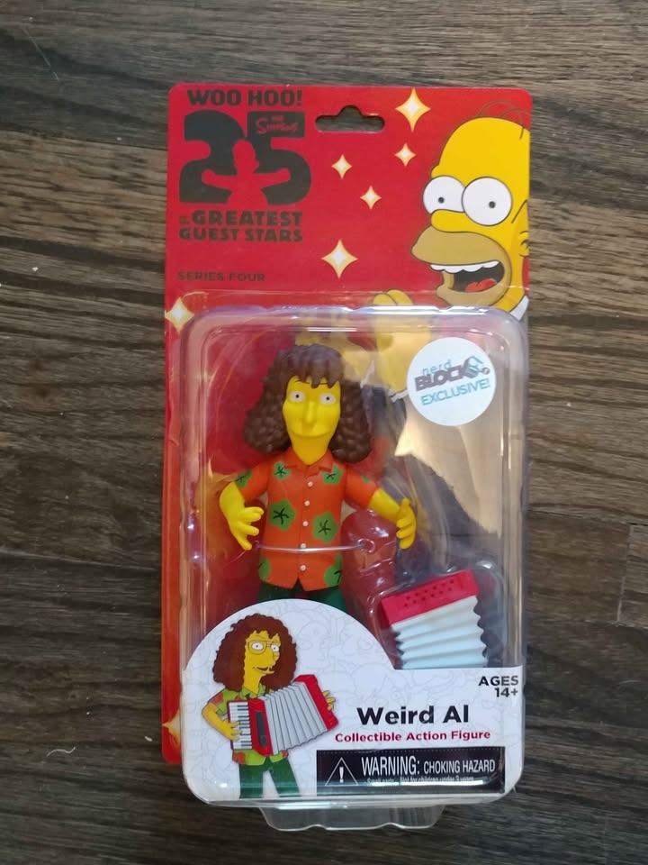 Weird Al Yankovic Collection - Book and Exclusive Simpsons Vinyl - photo 4
