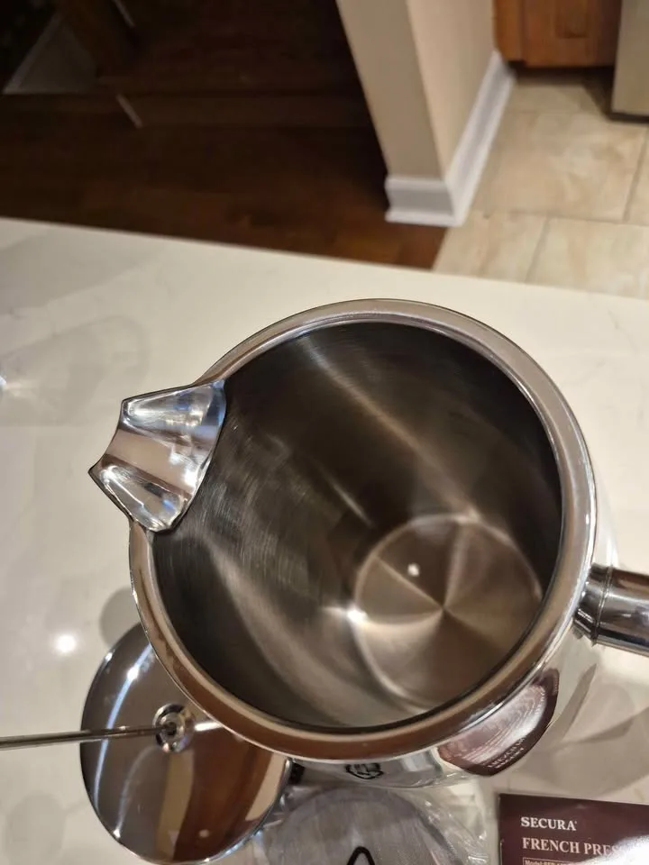 Secura French Press Coffee Maker - Stainless Steel image indicator(4)