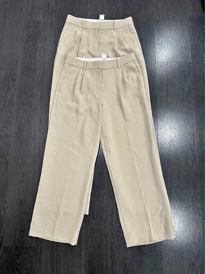 Aritzia Effortless Pants Low Rise Size 6 NWT