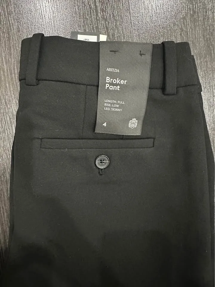 Aritzia Broker Pants Size 4 NWT image indicator(5)