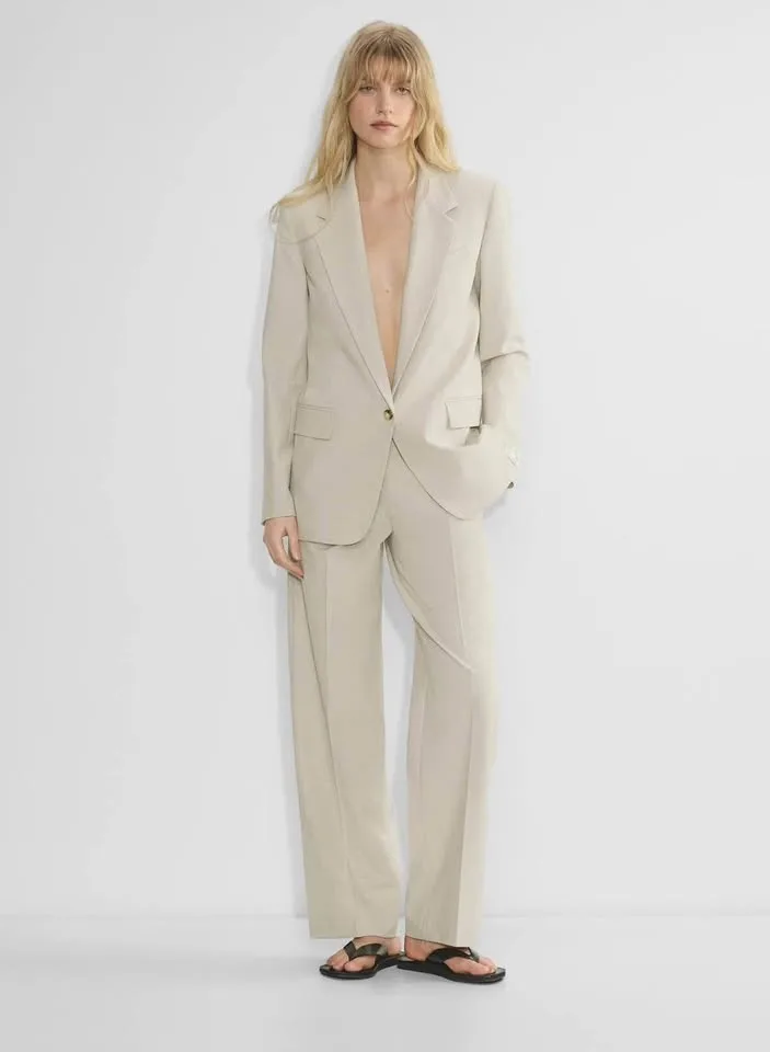 Aritzia Blazer & Agency Pants Set Size 0 NWT image indicator(6)