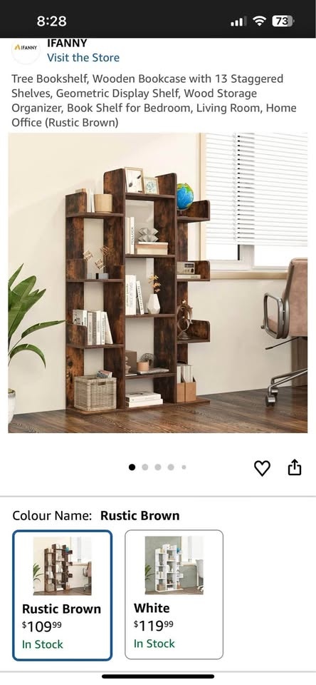 Tree Shaped Book Shelf