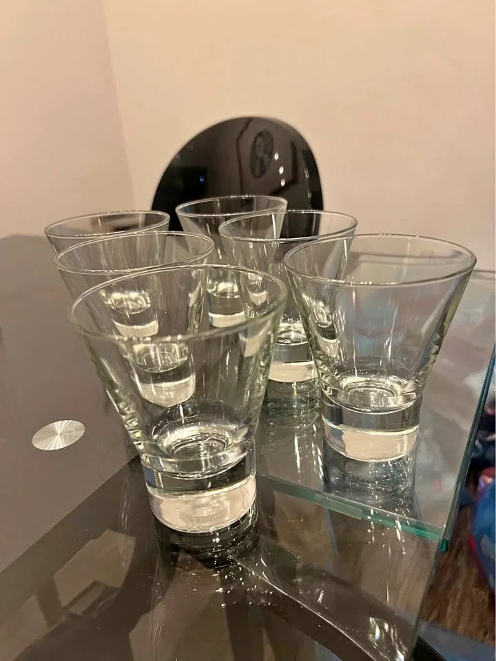 Martini/ Cocktail Glasses - 6 piece