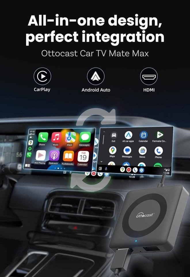OTTOCAST Car TV Mate Max & Wireless Carplay - photo 5