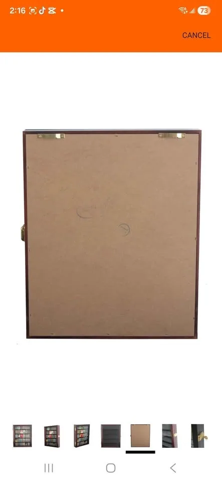 Lockable Military Sport Lighter Display Case LC30 image indicator(4)