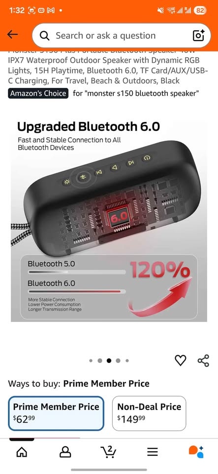 Monster Wireless Bluetooth Speaker - photo 2