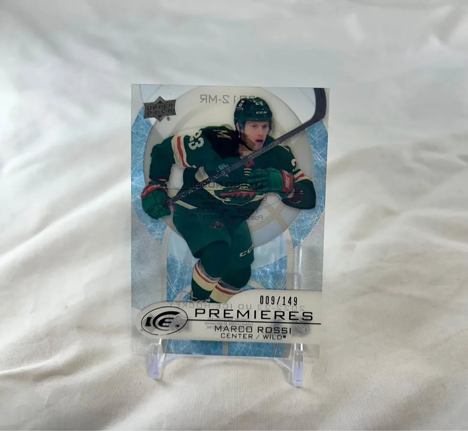 2022-23 UD Ice Marco Rossi Ice Premieres /149 - Minnesota Wild