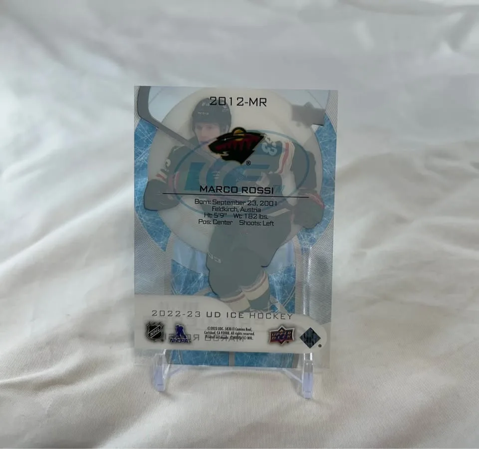 2022-23 UD Ice Marco Rossi Ice Premieres /149 - Minnesota Wild image indicator(2)