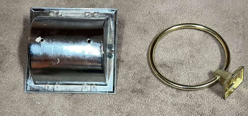 Bathroom Towel & Toilet Paper Holders - $10 each - photo 2