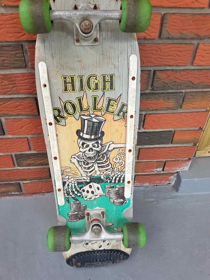 Vintage 1987 High roller Valterra skateboard