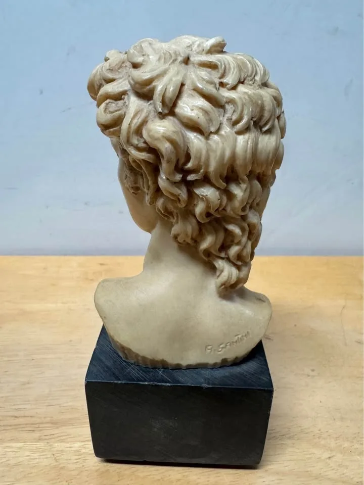 Small Michelangelo “David” Bust Statue image indicator(4)