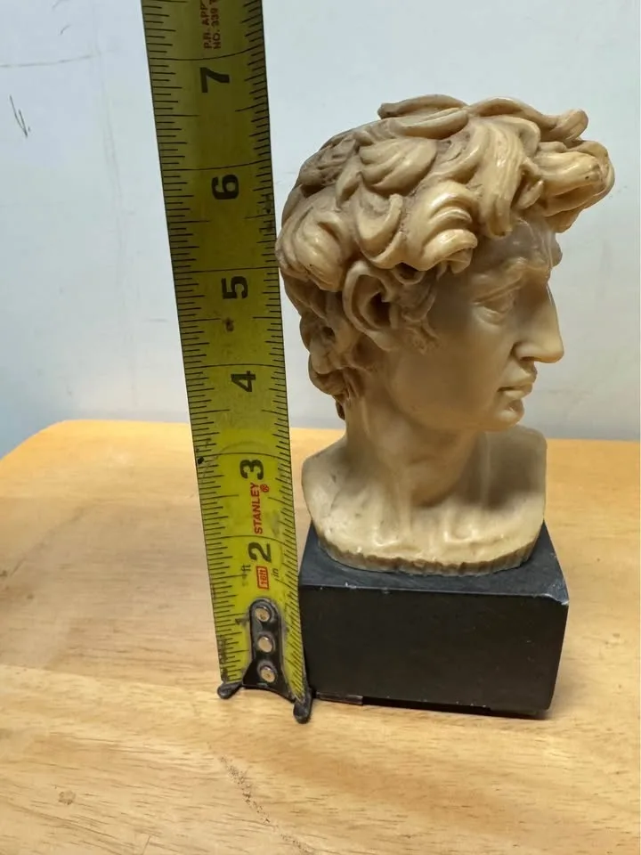 Small Michelangelo “David” Bust Statue image indicator(5)