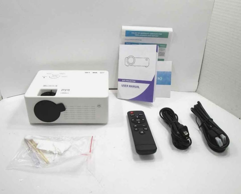 DR.J PT-06 Portable 1080p WiFi Movie Projector - photo 2
