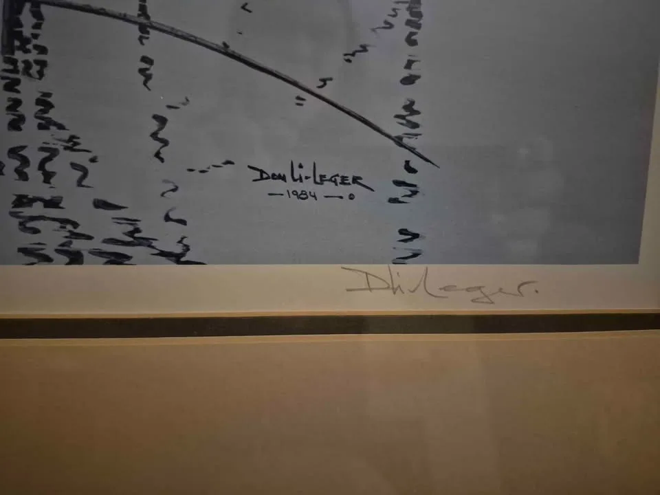 Signed framed print by Don Li Leger image indicator(4)