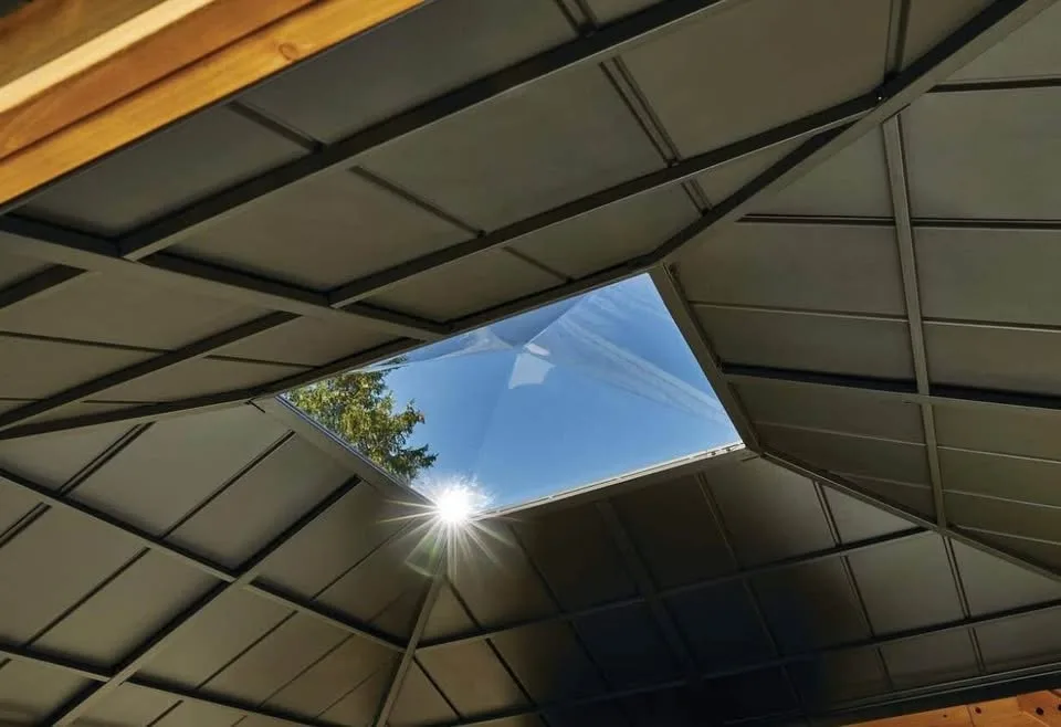 CANVAS Waterton Gazebo w/ Hard Top, 11x11-ft image indicator(3)