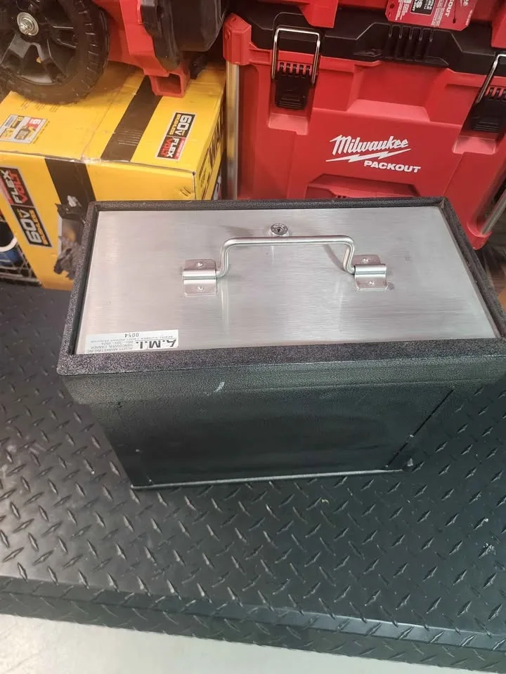 Heavy-Duty Storage Box w/ Abloy Lock.**Super Secure** image indicator(3)