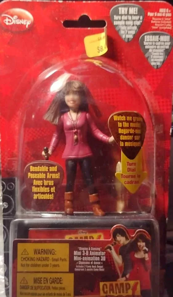 Vintage Disney Mini 3D Animator Camp Rock