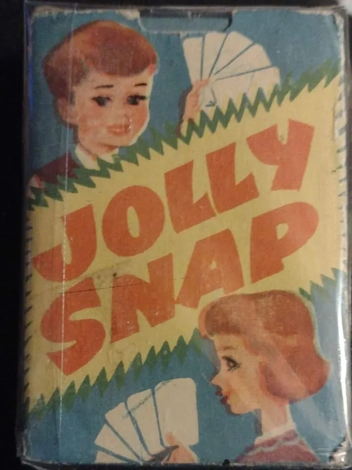 Vintage 1950's Kids Game Jolly Snap Complete