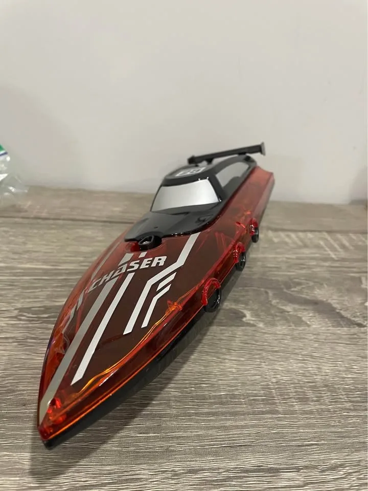 RC boat with lights image indicator(5)