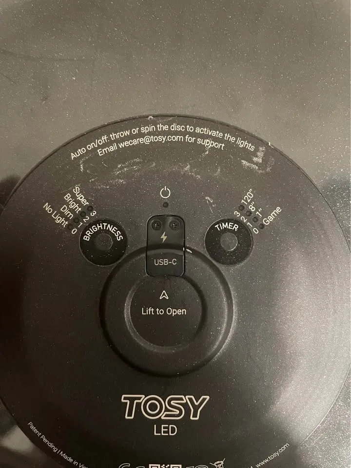 Led frisbee image indicator(3)