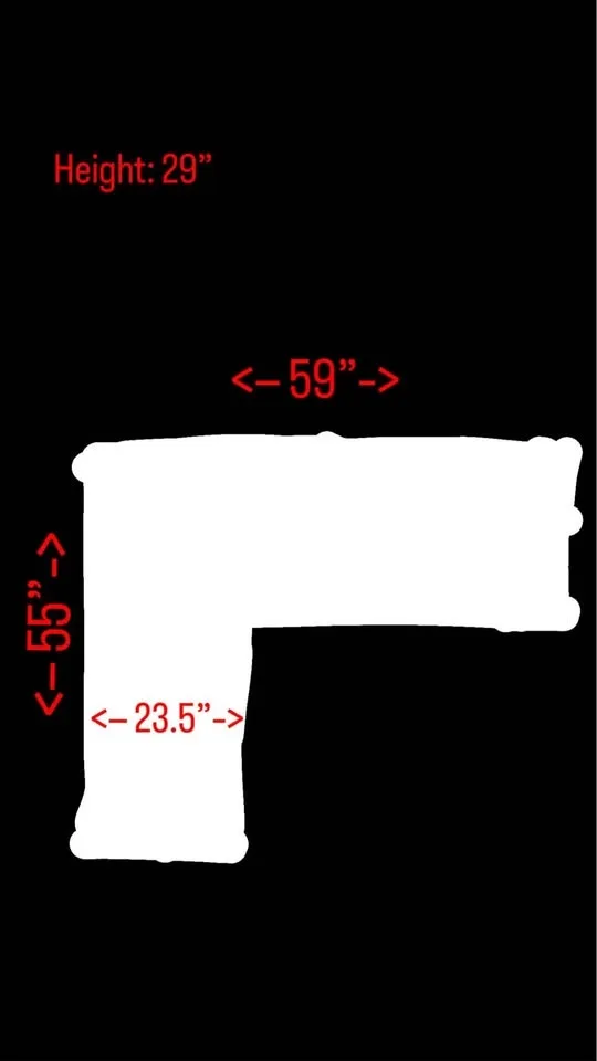 Spacious L-Shaped Corner Desk – Perfect for Office or Gaming Set image indicator(6)