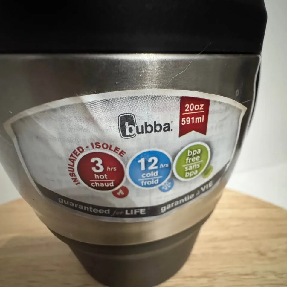 BRAND NEW - 20oz BUBBA insulated Classic Mug image indicator(2)