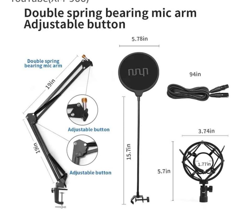 UHURU XM 900 Condenser Microphone Set - photo 5