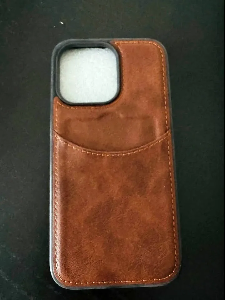 IPhone 13 Pro new Leather case with wallet for cards