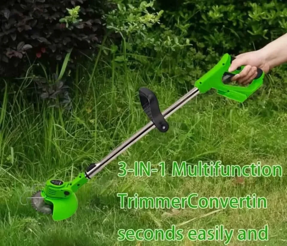 Ultimate Cordless Grass Trimmer Kit - 3-in-1 Garden Solution image indicator(10)