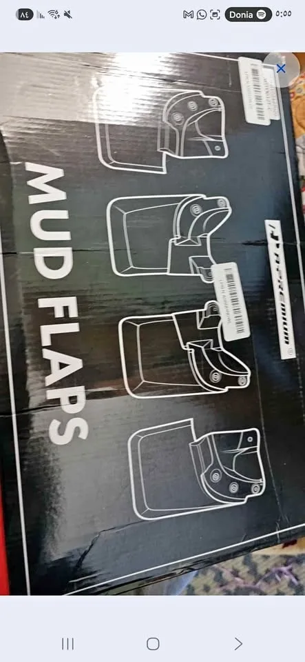 4Pcs Mud Flaps Universal car mud flaps Ford