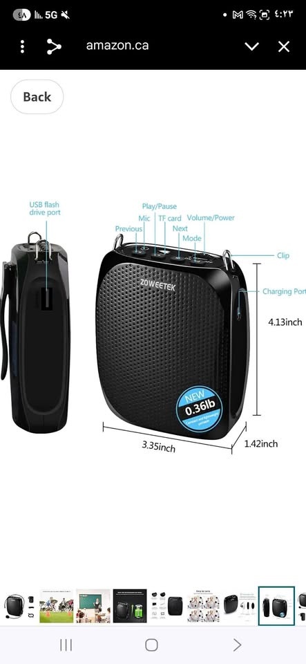 Portable Voice Amplifier Bluetooth 30W Rechargeable PA