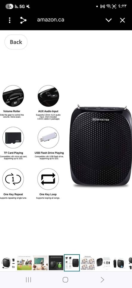 Portable Voice Amplifier Bluetooth 30W Rechargeable PA - photo 3