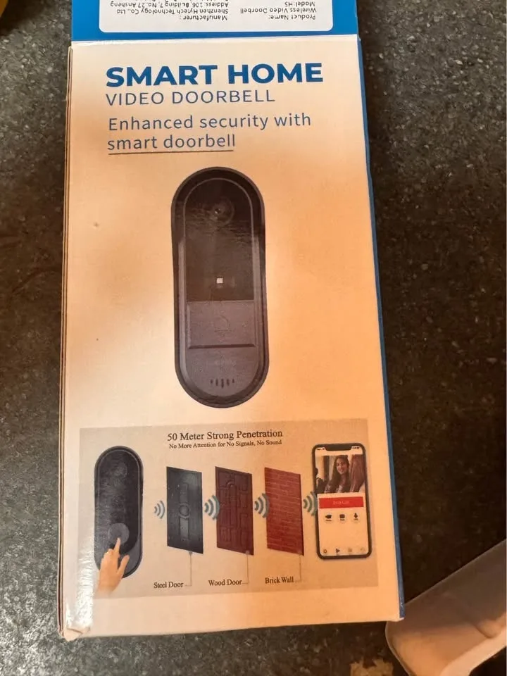 SMART HOME VIDEO DOORBELL image indicator(6)