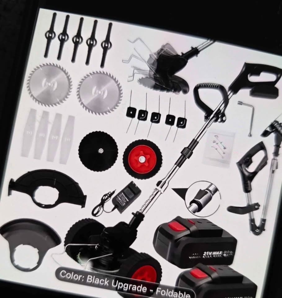 Ultimate Cordless Grass Trimmer Kit - 3-in-1 Garden Solution - photo 2