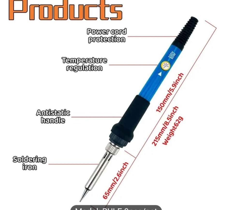 Soldering Iron Kit / 60W Soldering Iron - photo 2