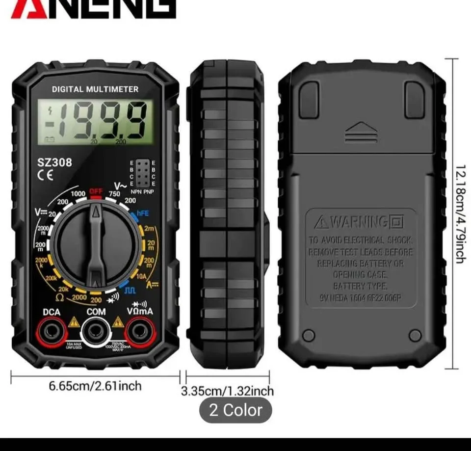 Pocket Multimeter ANENG High Precision Multimeter image indicator(3)