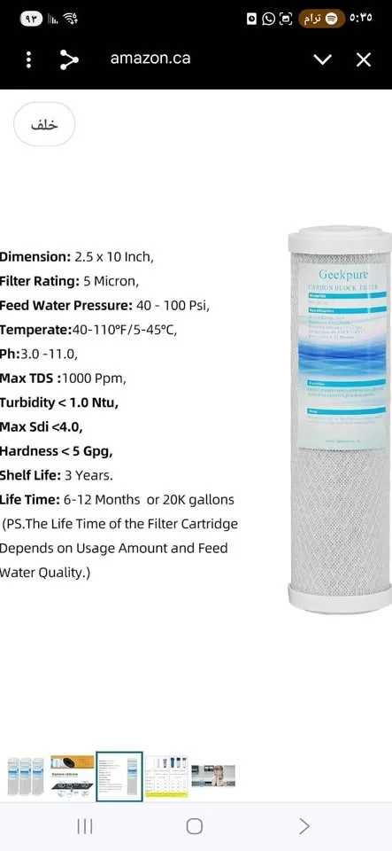 New Frigidaire Refrigerator Filters & Geekpure - Negotiable image indicator(2)